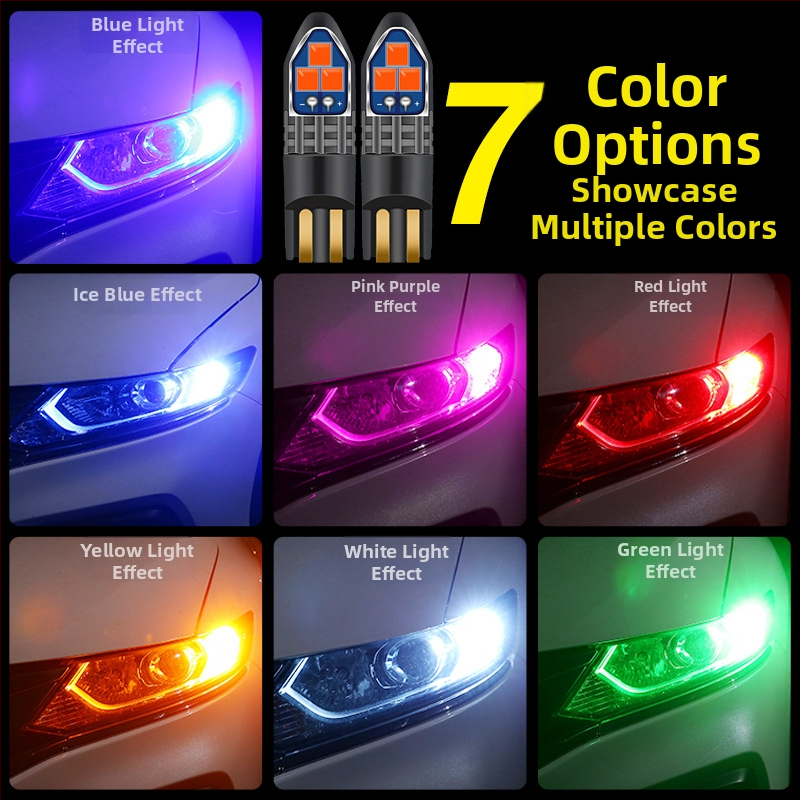 T10 LED platuma/pozīcijas gaisma auto, 6SMD-3030, alumīnija korpuss, 12-24V, Jin Chida