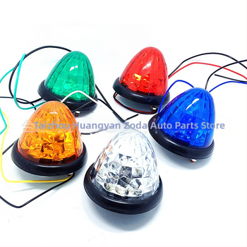 LED sānu gaisma kravas automašīnai | 12-24V, plastmasas + LED, zīmols Double