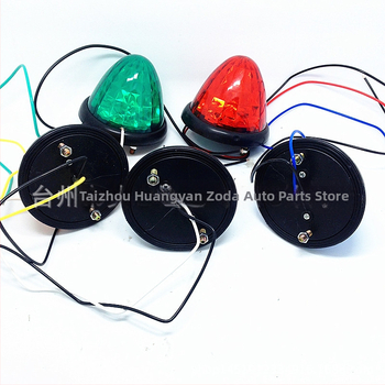 LED sānu gaisma kravas automašīnai | 12-24V, plastmasas + LED, zīmols Double