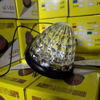 LED oldalsó fény kamionhoz | 12-24V, műanyag + LED, márka Double