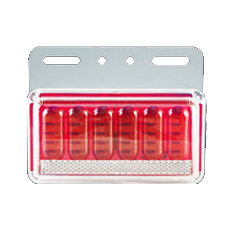 LED sānu gaisma kravas automašīnai un piekabei, 12/24V, 8W, IP68, 13.5×10.5 cm