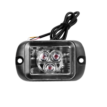 Kamion 3LED lámpa oldalsó jelzőfénnyel és nappali fény funkcióval, 12/24V, 1W, PC+ alumíniumötvözet, univerzális kompatibilitás