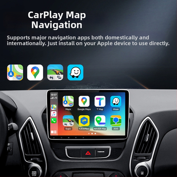 Belaidis CarPlay adapteris iPhone ir Android — Modelis G120, ABS, automobiliui įrengta operacinė sistema, 1080p, suderinamas su automobiliais, kuriuose yra laidinis CarPlay