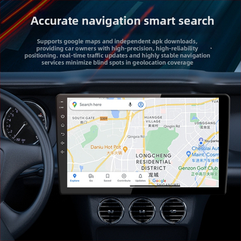 Android-auto navigatsiooniseade TFT-ekraaniga 7–10 tolli, 12V toiteallikas, 4x55W väljund, universaalne ühilduvus