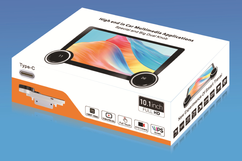 Navigație auto cu Android, control cu două butoane, navigație GPS cu imagine de marșarier, CarPlay compatibil, compatibil cu peste 1000 de modele