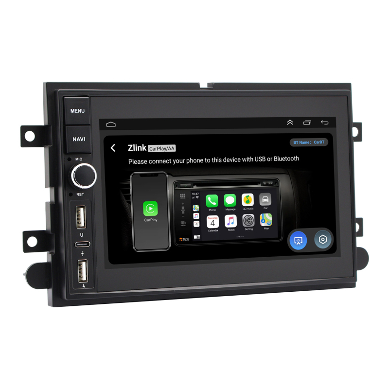 Ford F-150 navigație multimedia auto all-in-one cu GPS, Bluetooth, Cameră de mers înapoi, ecran tactil HD capacitiv, opțiune CarPlay