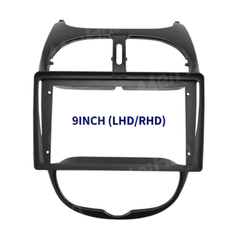 Unitate de navigație Android pentru Peugeot 206/Citroën C2, cu ecran QLED/IPS, rezoluție 1280x720 și cameră de mers înapoi încorporată