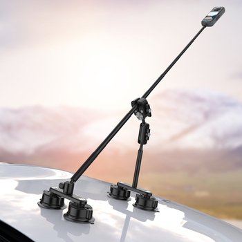 Montură auto pentru cameră Insta360 – kit pentru filmări din perspectiva celui de-al treilea, aliaj de aluminiu, model K01-2TC, compatibil cu Insta360 X4/X3/X2/X/GO 3/ONE RS