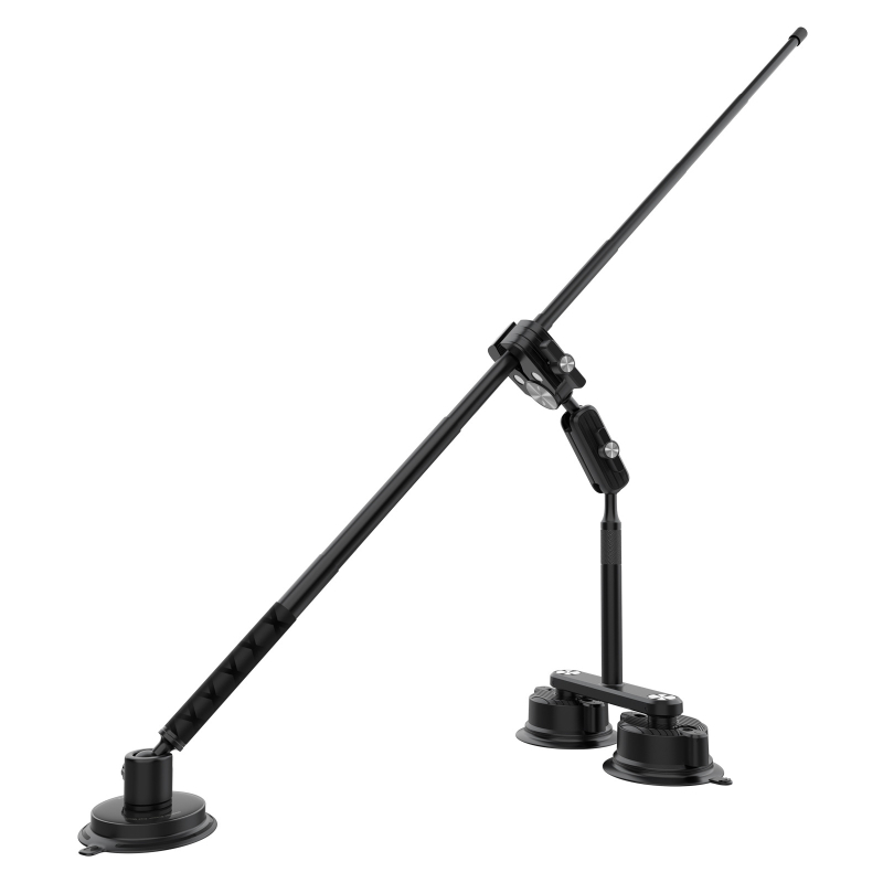 Montură auto pentru cameră Insta360 – kit pentru filmări din perspectiva celui de-al treilea, aliaj de aluminiu, model K01-2TC, compatibil cu Insta360 X4/X3/X2/X/GO 3/ONE RS