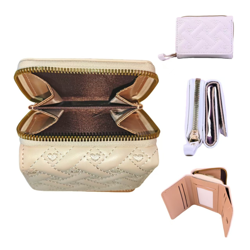 Mündi rahakott PU materjalist, vabaaja reisistiilile, naistele, laiendusfunktsioon