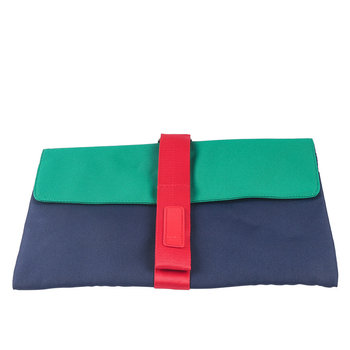 Geantă pentru tabletă, ușoară și subțire, stil geantă de mână, din stofă Oxford, mâner moale, închidere cu șnur, interior cu grilă închisă, potrivită pentru călătorii de afaceri