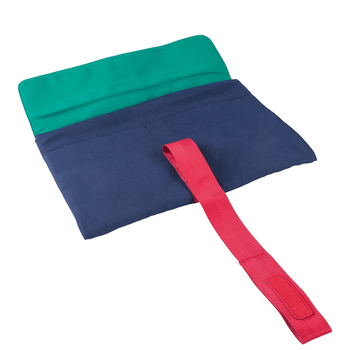 Geantă pentru tabletă, ușoară și subțire, stil geantă de mână, din stofă Oxford, mâner moale, închidere cu șnur, interior cu grilă închisă, potrivită pentru călătorii de afaceri