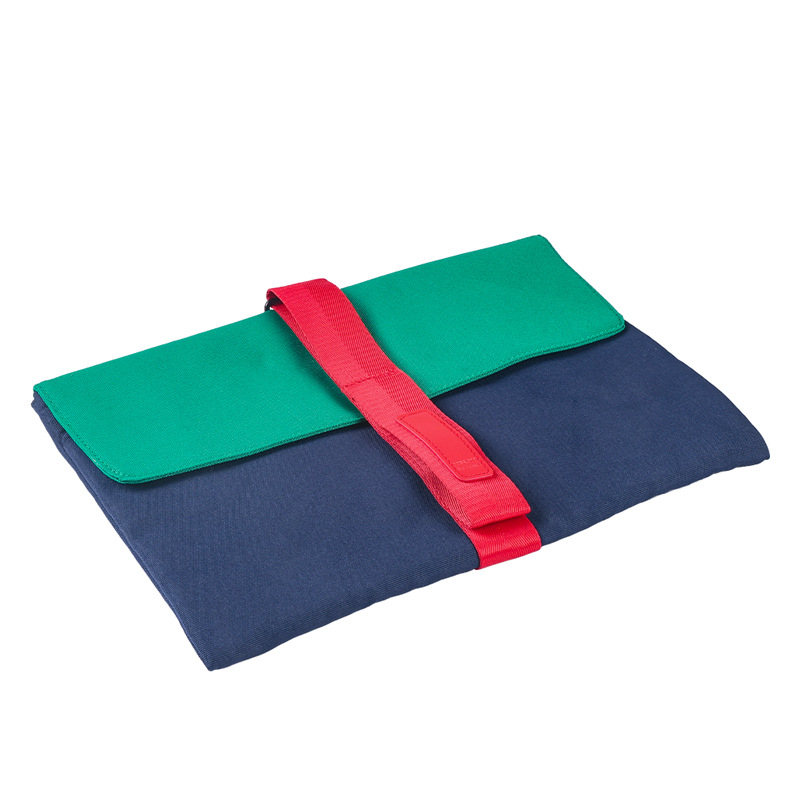 Geantă pentru tabletă, ușoară și subțire, stil geantă de mână, din stofă Oxford, mâner moale, închidere cu șnur, interior cu grilă închisă, potrivită pentru călătorii de afaceri