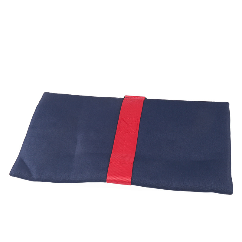 Geantă pentru tabletă, ușoară și subțire, stil geantă de mână, din stofă Oxford, mâner moale, închidere cu șnur, interior cu grilă închisă, potrivită pentru călătorii de afaceri