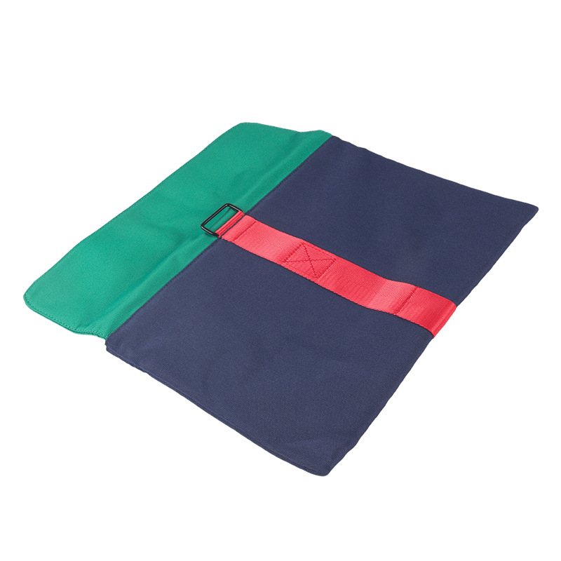 Geantă pentru tabletă, ușoară și subțire, stil geantă de mână, din stofă Oxford, mâner moale, închidere cu șnur, interior cu grilă închisă, potrivită pentru călătorii de afaceri