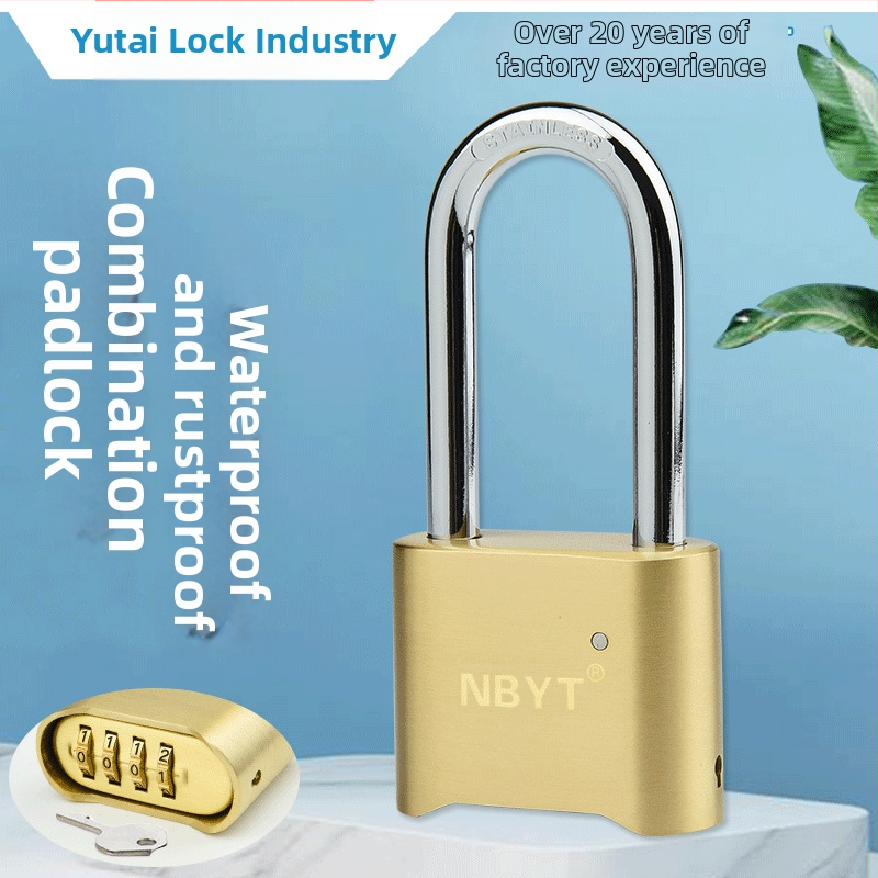 Slēdzene D5202-SS – latūna korpuss, kombinētā slēdzene vārtiem; 8 mm stieņa biezums; 25 mm stieņa atstatums