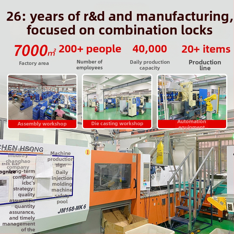 TSA bagāžas slēdzene ar 4 ciparu paroli, cinka sakausējums, modelis TSA561