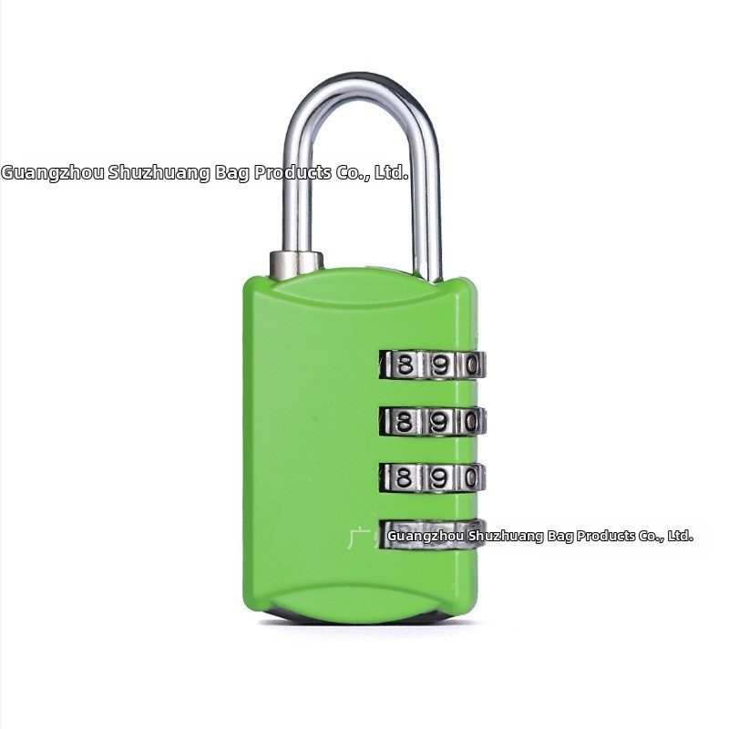 Nelja numbriline tsingist sulamiga lukk treeningu zāles skapjiem un mājas durvīm, modelis S858, pret zādzībām