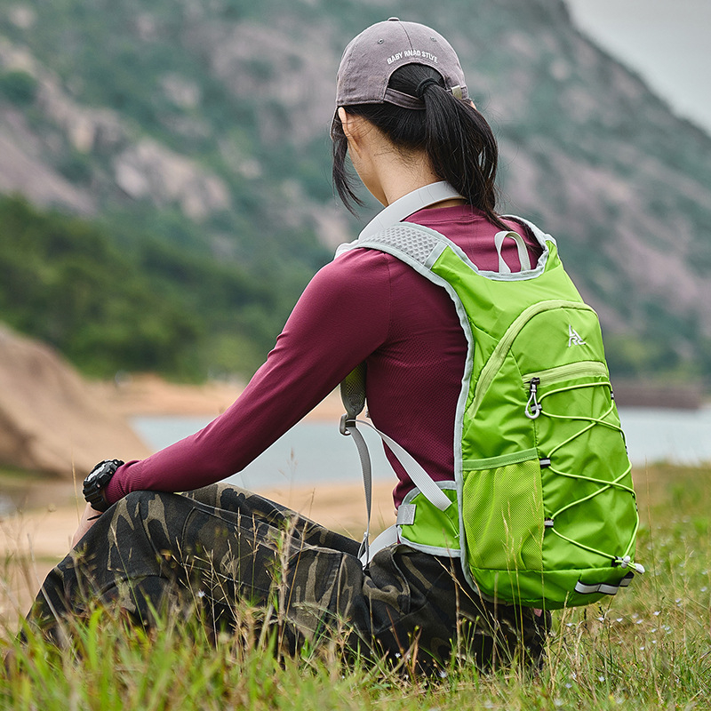 Ορειβατικό σακίδιο από Oxford ύφασμα για υπαίθριες δραστηριότητες — Unisex, διαπνέον, αδιάβροχο, ultra-light, ανθεκτικό στη φθορά; καμπύλοι ιμάντες ώμου; επένδυση πολυεστέρ; Άνοιξη 2025