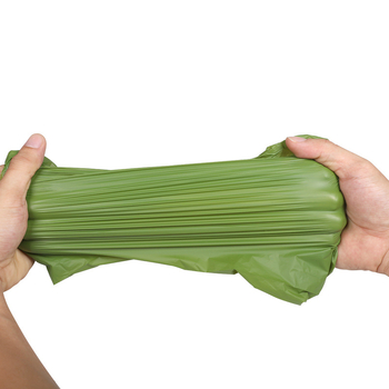 Биодеградируеми торбички за кучета на ролка — Little treasure, материал: биоразградим, стил: непрекъсната ролка, дебелина: удебелена; спецификация: 1 кутия/4 ролки (60 бр); 2 кутии/8 ролки (120 бр); 3 кутии/12 ролки (180 бр)