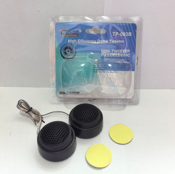 Automašīnas augstfrekvences skaļrunis 003B, pretestība 4 Ω, spriegums 12 V, jauda 2 W, frekvences atbilde 22 kHz