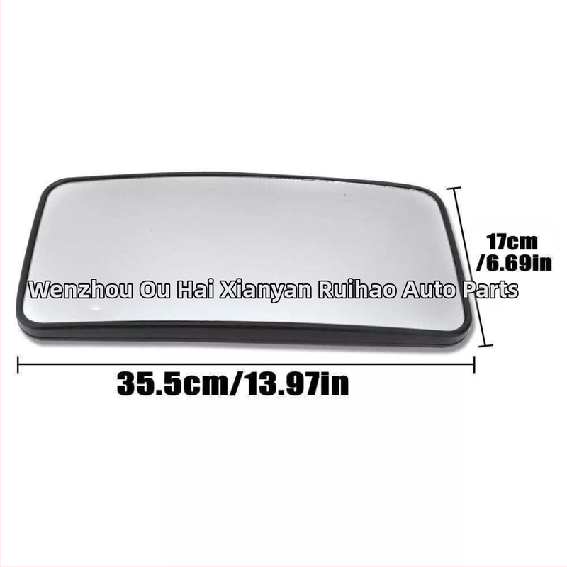 Kravas auto aizmugurējais spogulis Fuso FE7 FE82005 — modelis Rhd-181, spogļa materiāls stikls, saderīgs ar Mitsubishi kravas automašīnu