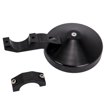 Oglindă retrovizoare rotundă pentru UTV – CNC, geam sferic, capac din aliaj de aluminiu, model Xc-cx-37