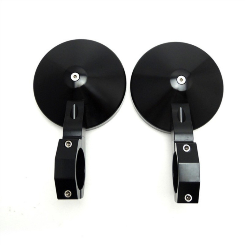 Oglindă retrovizoare rotundă pentru UTV – CNC, geam sferic, capac din aliaj de aluminiu, model Xc-cx-37