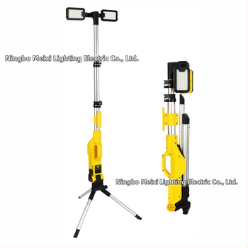 Hordozható háromlábas munkalámpa, feltölthető, forgatható és állítható, 124W, 6000–7000K, 5000–8000 lm, SMD LED, Modell Mx-5085