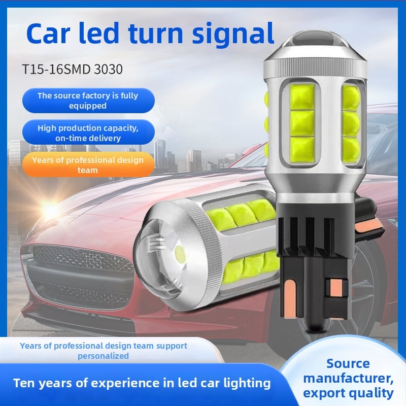 Gio Rabbit autó hátsó lámpa T15-16SMD-3030, 10W, 12-36V, 1000LM, élettartam 200000h