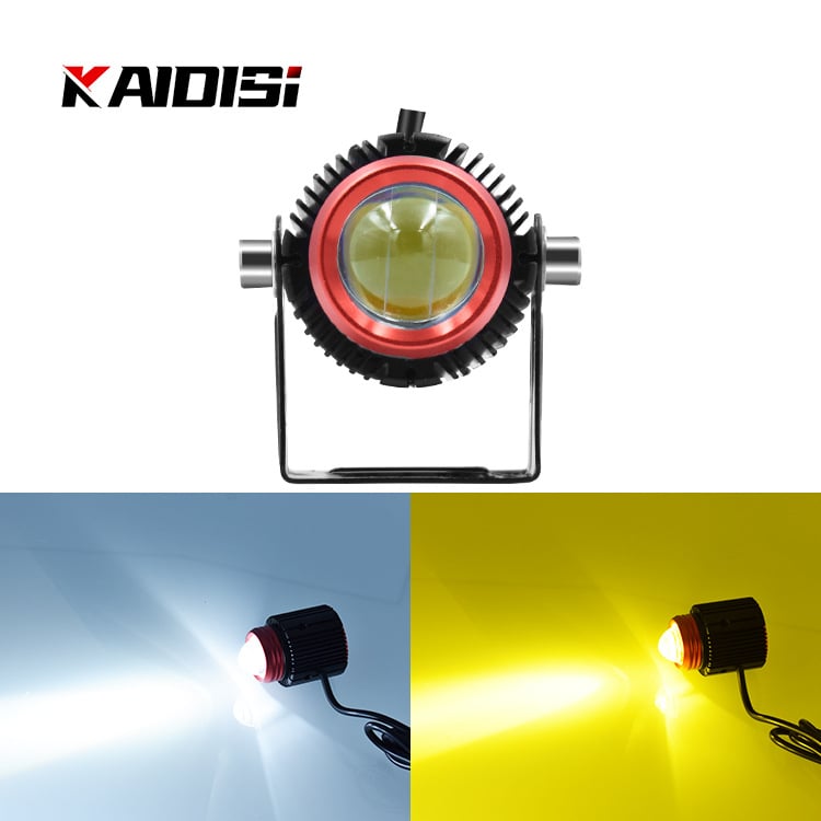 LED φανάρι αυτοκινήτου και μοτοσικλέτας, διχρωμο, αδιάβροχο, 30W, 9-36V, IP68, 8000 lm, αλουμινένιο κράμα, μοντέλο M9