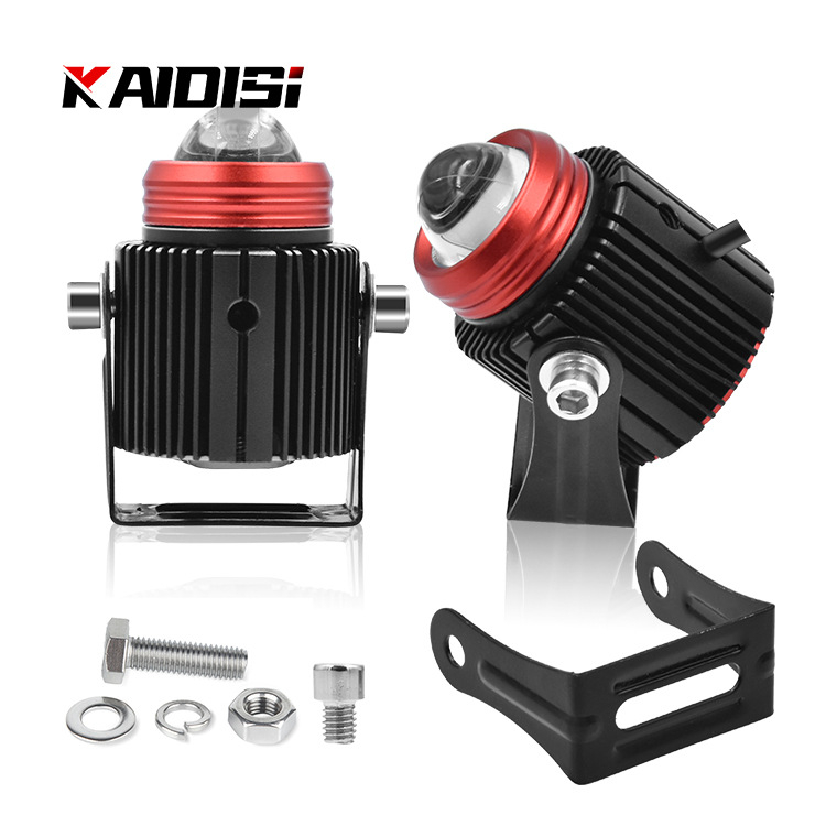 LED φανάρι αυτοκινήτου και μοτοσικλέτας, διχρωμο, αδιάβροχο, 30W, 9-36V, IP68, 8000 lm, αλουμινένιο κράμα, μοντέλο M9