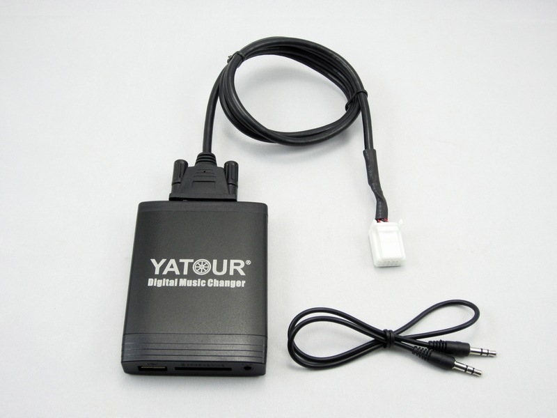 YATOUR M06 Αυτοκινητικό MP3 Ψηφιακό Κουτί Δίσκων για Toyota Crown, Corolla, Camry, Reizhi και Highlander – μεταλλικό περίβλημα, 12V, <6W, επεκτείνει τη μνήμη και διατηρεί την αρχική ποιότητα ήχου