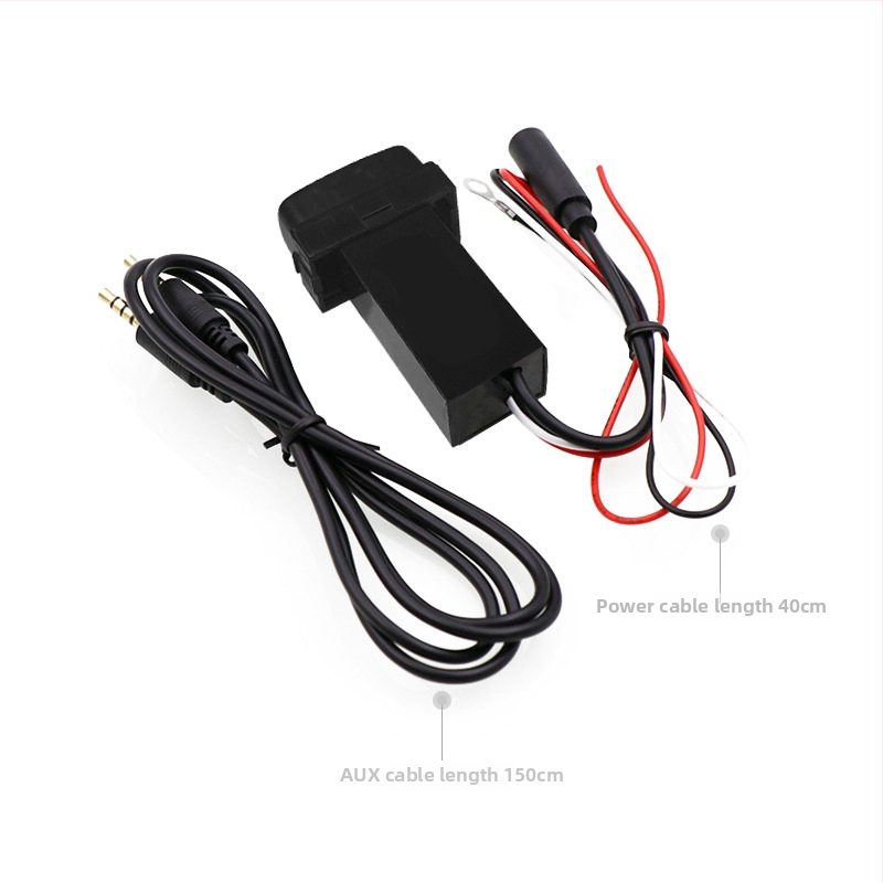 Mitsubishi MP3 auto Bluetooth vastuvõtja, mudel MITSUBISHI-A, AUX, 12-24V, Bluetooth 4.0, 24h taasesmängimine