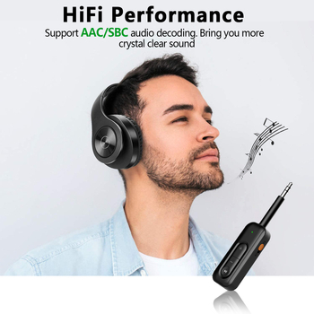 Auto Bluetooth prijemnik i odašiljač, AUX 3.5 mm, hands-free pozivi, Bluetooth 5.0, dijeljenje zvuka 1 na 2