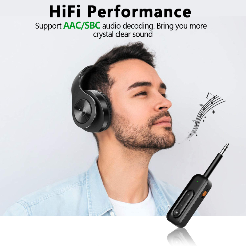 Auto Bluetooth prijemnik i odašiljač, AUX 3.5 mm, hands-free pozivi, Bluetooth 5.0, dijeljenje zvuka 1 na 2