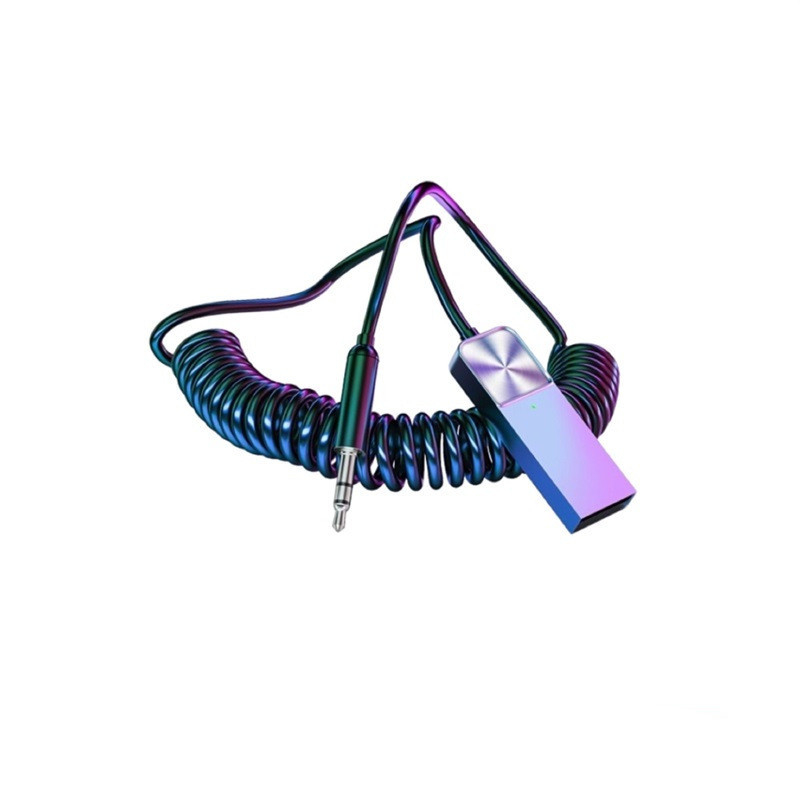 B27 Auto Bluetooth Audio Prijemnik, 3,5 mm Audio Emitent, Bluetooth 5.0, AUX, Plug‑and‑Play
