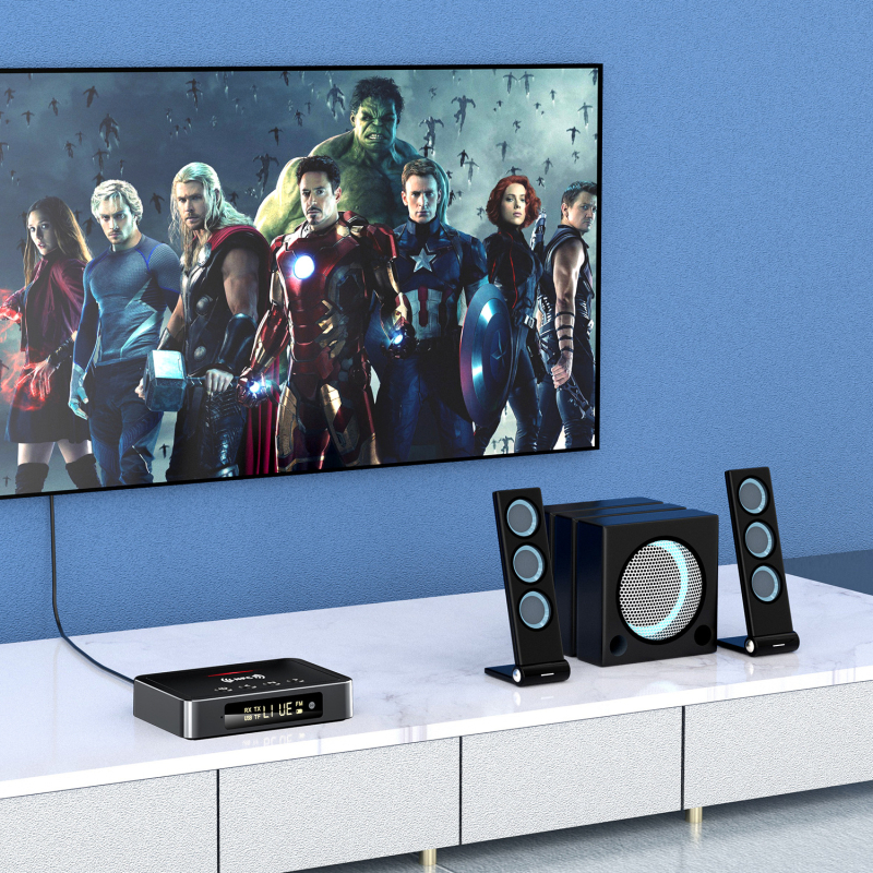 NFC Bluetooth 5.0 prijemnik-emitator FM troje-u-jednom adapter s LED zaslonom (Model M6 · Plug‑and‑Play · Brzina prijenosa 100 · Doseg 10)