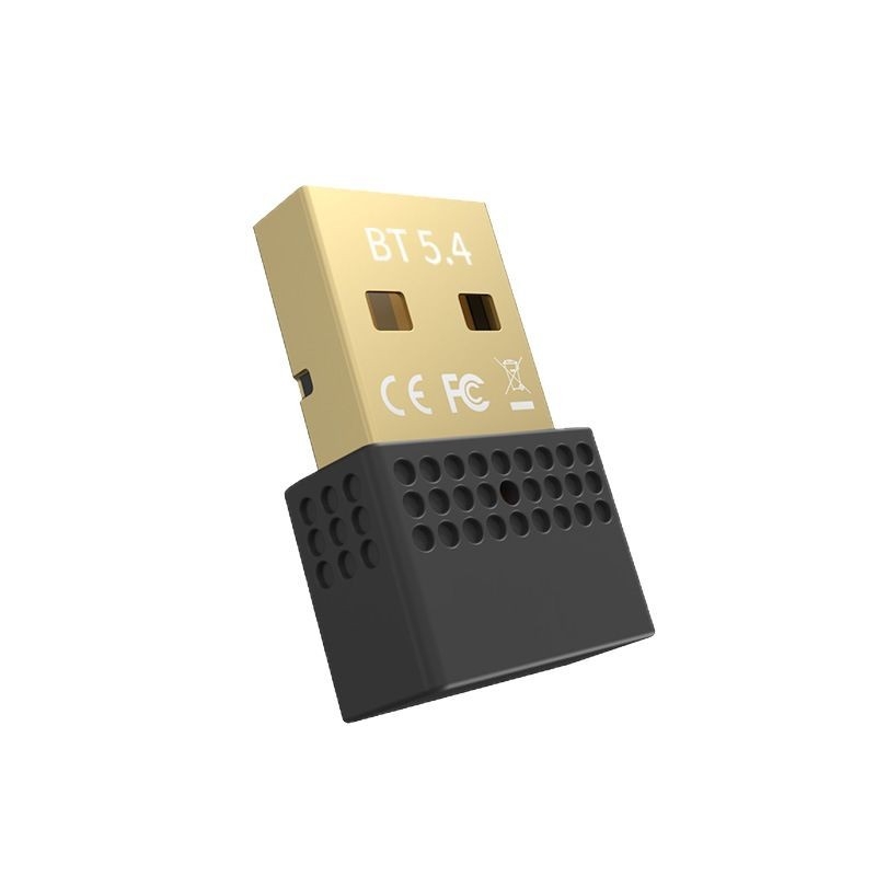 Bluetooth 5.4 USB skaņas raidītājs-saņēmējs, USB interfeiss, Plug‑and‑Play, 3 Mbps, darbības diapazons 20 m