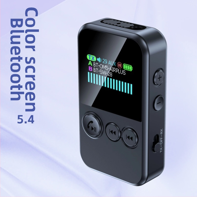 Bluetooth 5.4 MP3 atskaņotājs ar TF karti, 3,5 mm ligzda, dubultais TX/RX, darbības diapazons 10 m