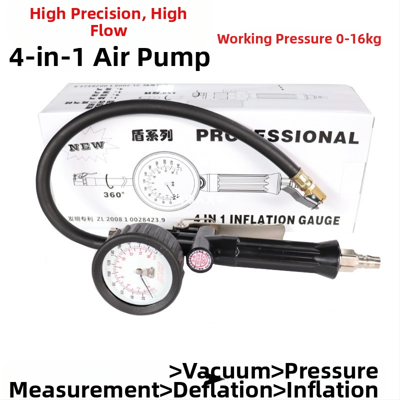 Μετρητής πίεσης ελαστικών αυτοκινήτου με ψηφιακή οθόνη, εύρος 0-16 kg, διακριτική ανάλυση 0.01, πολλαπλές μονάδες μέτρησης, μοντέλο 916