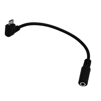 ERE adapterio kabelis Micro USB į 3,5 mm garso išvestį, modelis YR-USBAV-4-03