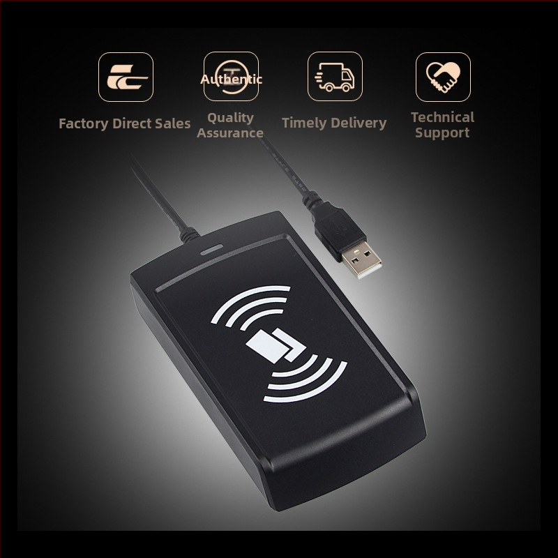 T6-AU-10-01 USB bezkontakta karšu lasītājs S50/S70/Ultralight/CPU kartēm, 13,56 MHz