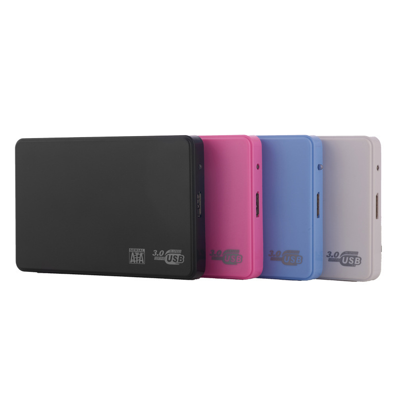 Carcasă externă pentru hard disk USB 3.0, plastic ABS, suport până la 2TB