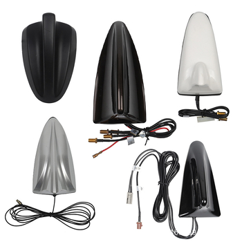 Shark Fin auto antena ar FM uztvērēju, GPS un TV – 12V, vītne uzstādīšana, 30 000 stundu kalpošanas laiks