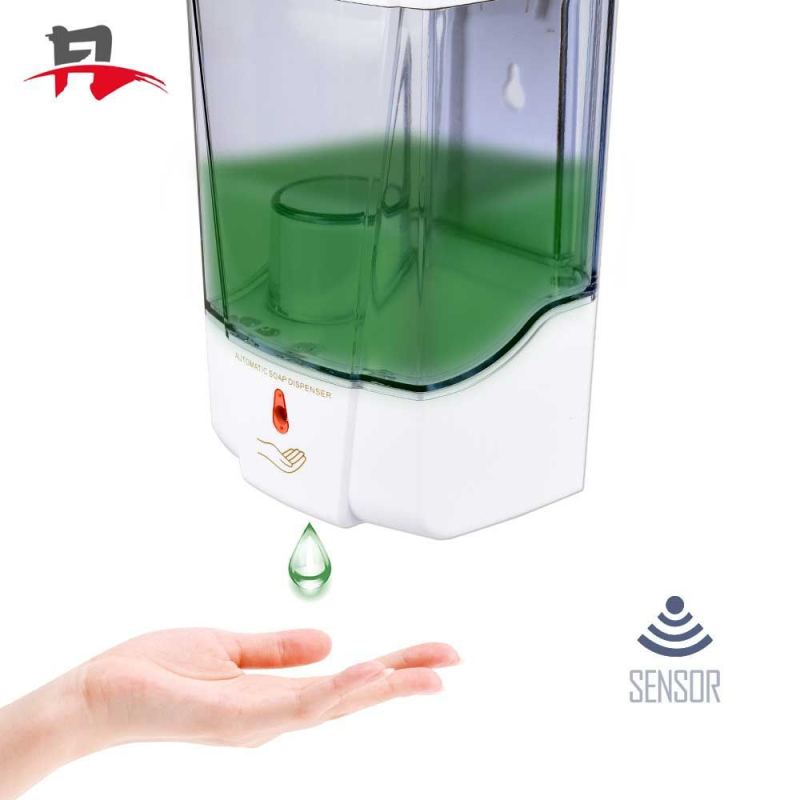 Fanli 700ml Pametni senzorni dozator sapuna, zidni, bez bušenja, bez kontakta, dvostruki protok tekućine, ABS materijal
