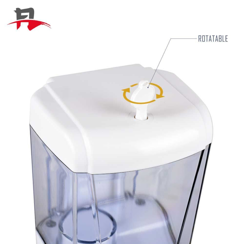 Fanli 700ml Pametni senzorni dozator sapuna, zidni, bez bušenja, bez kontakta, dvostruki protok tekućine, ABS materijal