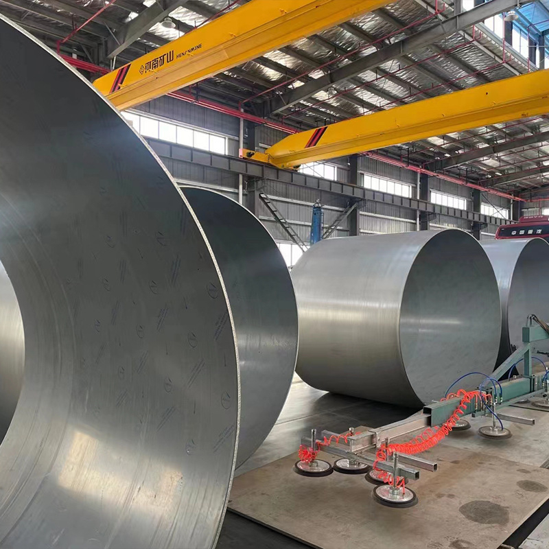 304 nerūsējošā tērauda lokšņu ruļļa, apaļš, velmēts, konisks savienojums, lāzera griešana loksnēm, virsma No.1