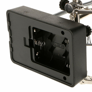 Asztali USB-s nagyító LED-del forrasztáshoz – nagyítás 2.5x/7.5x/10x, lencse átmérője 34/90 mm, modell 16129C