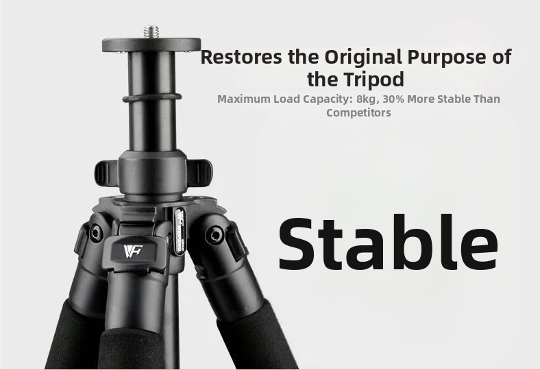 Teleskopiskais statīva rāmis bez PTZ galvas (Modeļa 6663, 4 sadaļas)